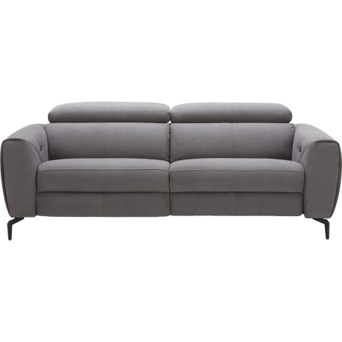 Lorenzo Power Motion Sofa in Grey Fabric